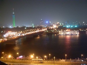 View out of my hotel room at the 2009 International Masters in Cairo