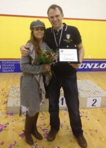 Champion of Italy with my prize