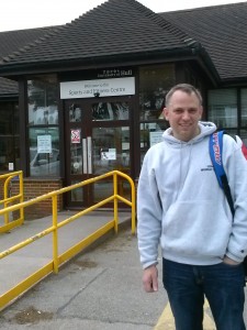 At the University of Hull squash center