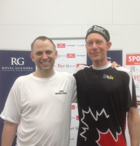 Canadian 45+ Champ with finalist Trent Haase